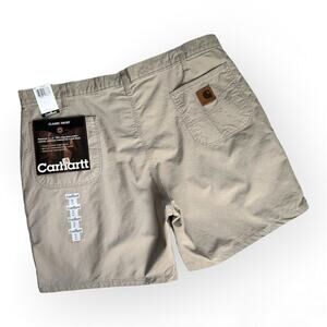 Carhartt Classic Tan 7” 100% Cotton Shorts Men’s Size 42